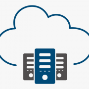 a cloud and three databases